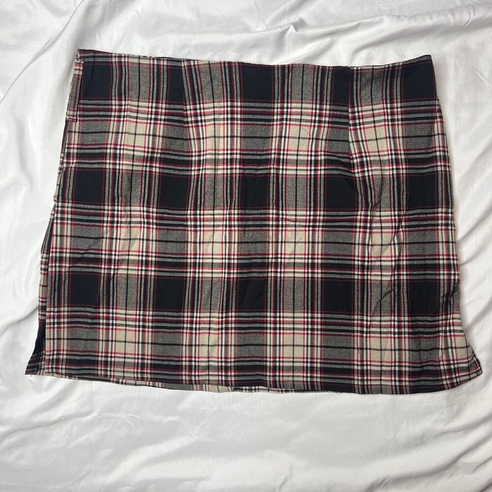 Sunshine Apparel Plaid Mini Skirt Vintage Preppy